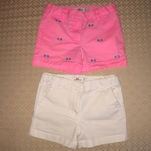 2 pairs of Vineyard Vines kids shorts